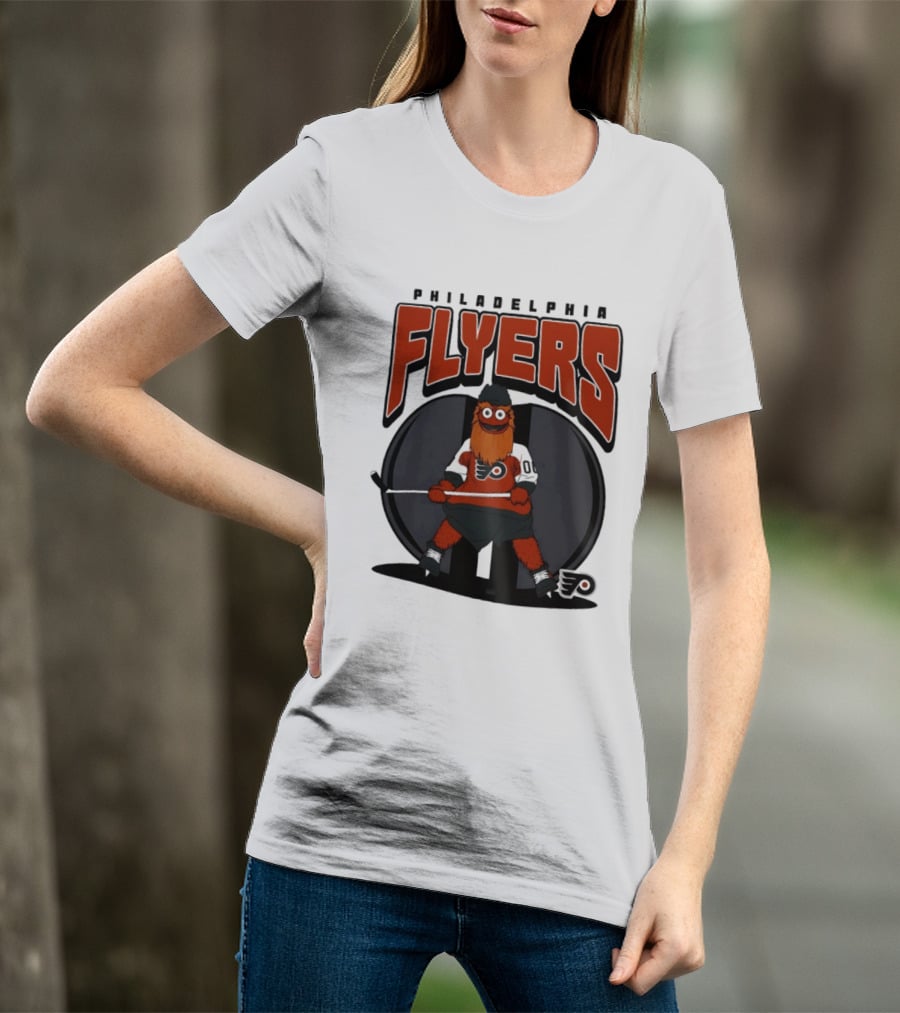Philadelphia Flyers Gritty Mania NHL 2026 Hockey Mascot Fan Gear T-Shirt