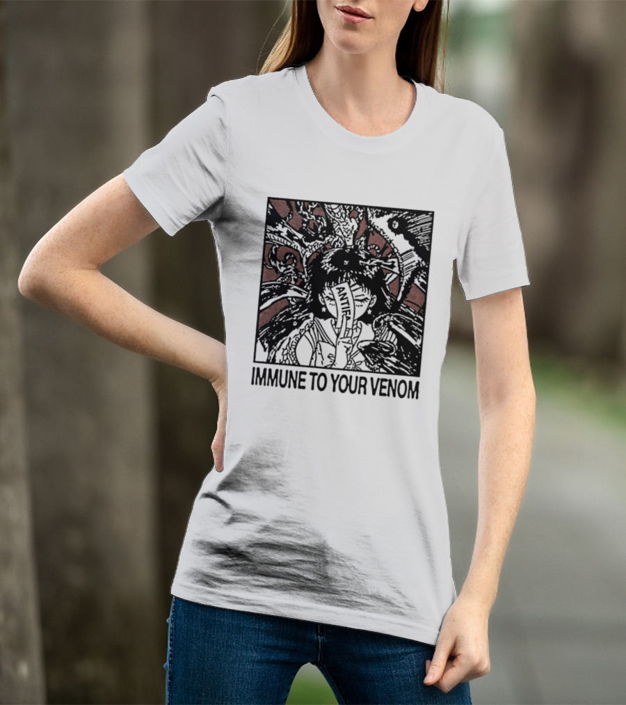 Antifa Immune To Your Venom Antifascist T-Shirt