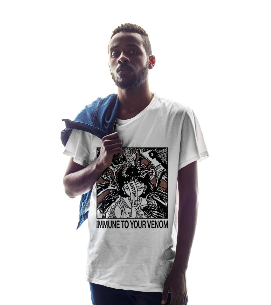 Antifa Immune To Your Venom Antifascist T-Shirt
