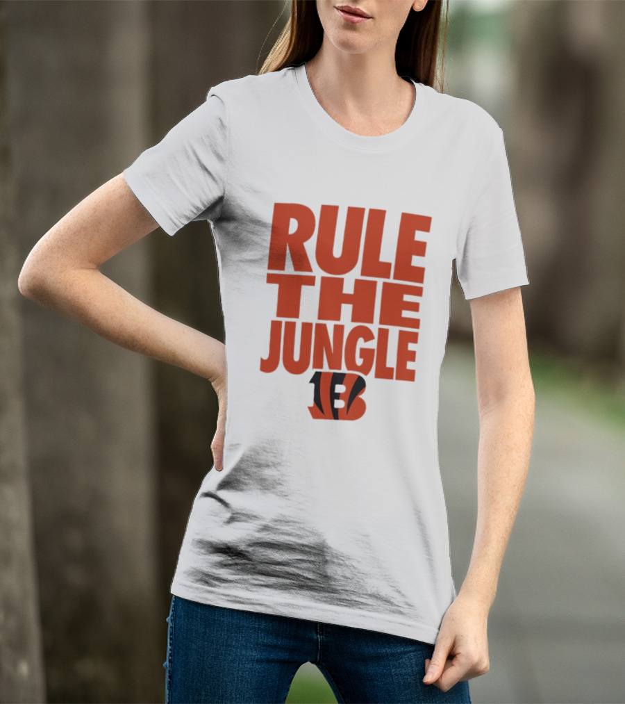 Cincinnati Bengals Rule The Jungle Bengals B T-Shirt