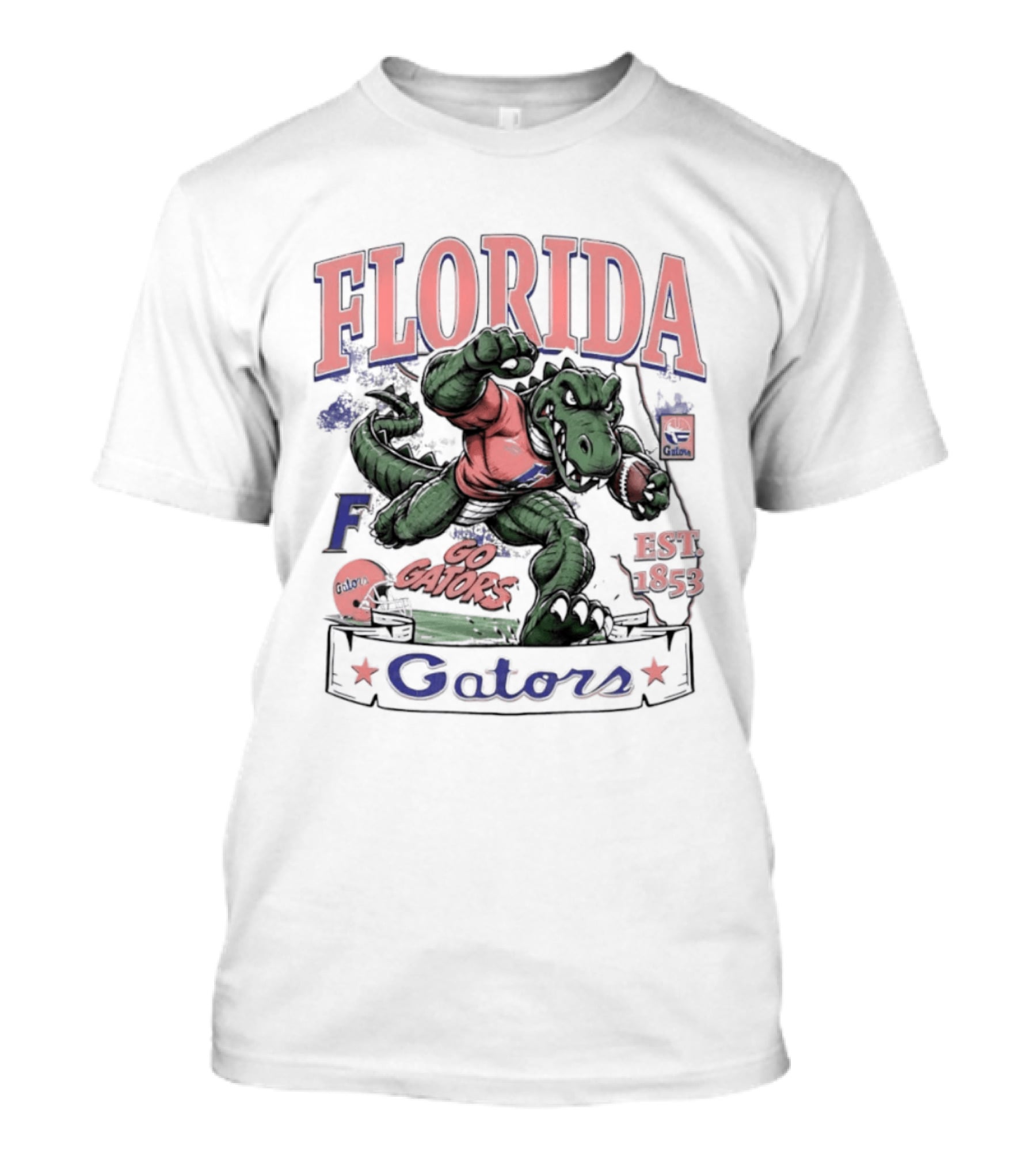 Florida Gators Football Est 1853 Go Gators T-Shirt