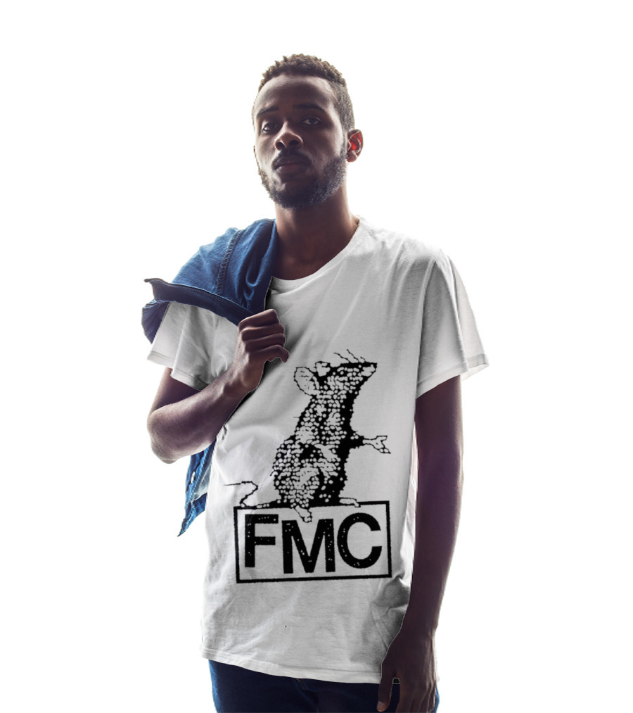FMC Rat Rodent Sketch Drawing T-Shirt