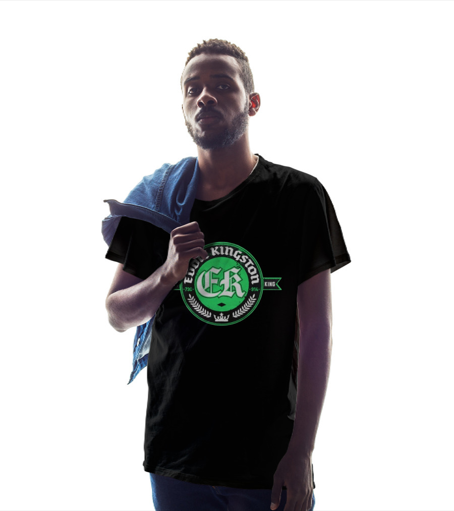 Eddie Kingston Mad King ER 73C 914 Crown Laurel T-Shirt