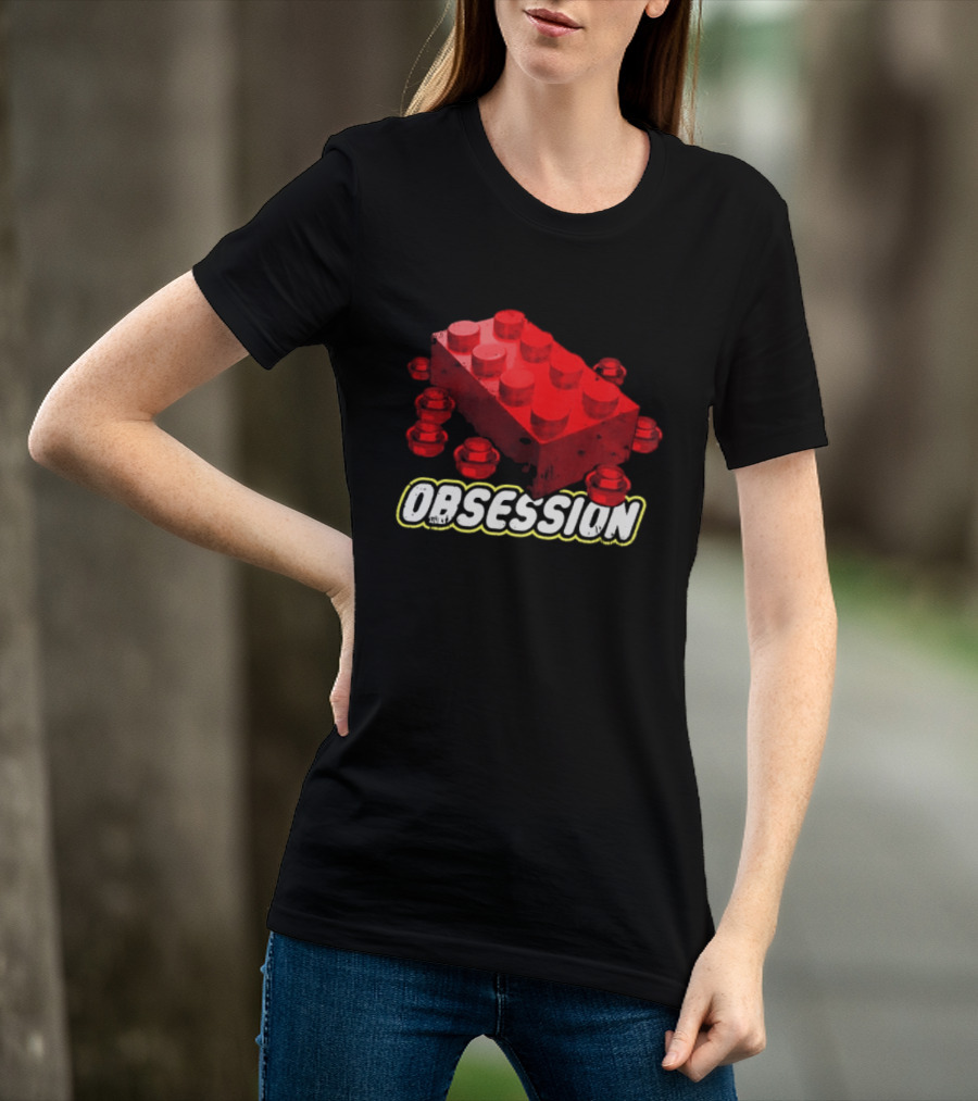 Obsession Red Building Block Toy T-Shirt