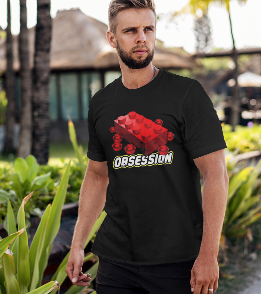 Obsession Red Building Block Toy T-Shirt