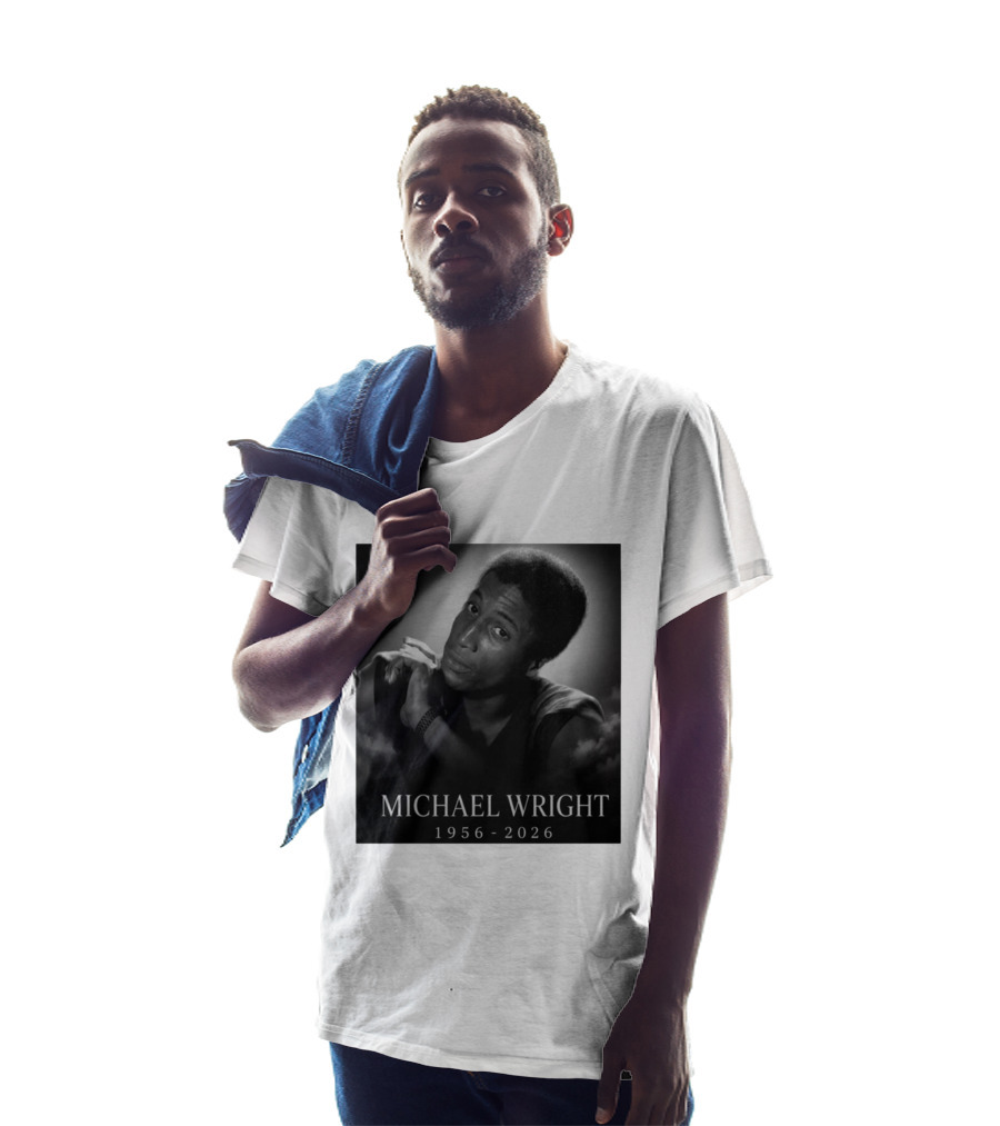 Michael Wright 1956 2026 Memoriam T-Shirt
