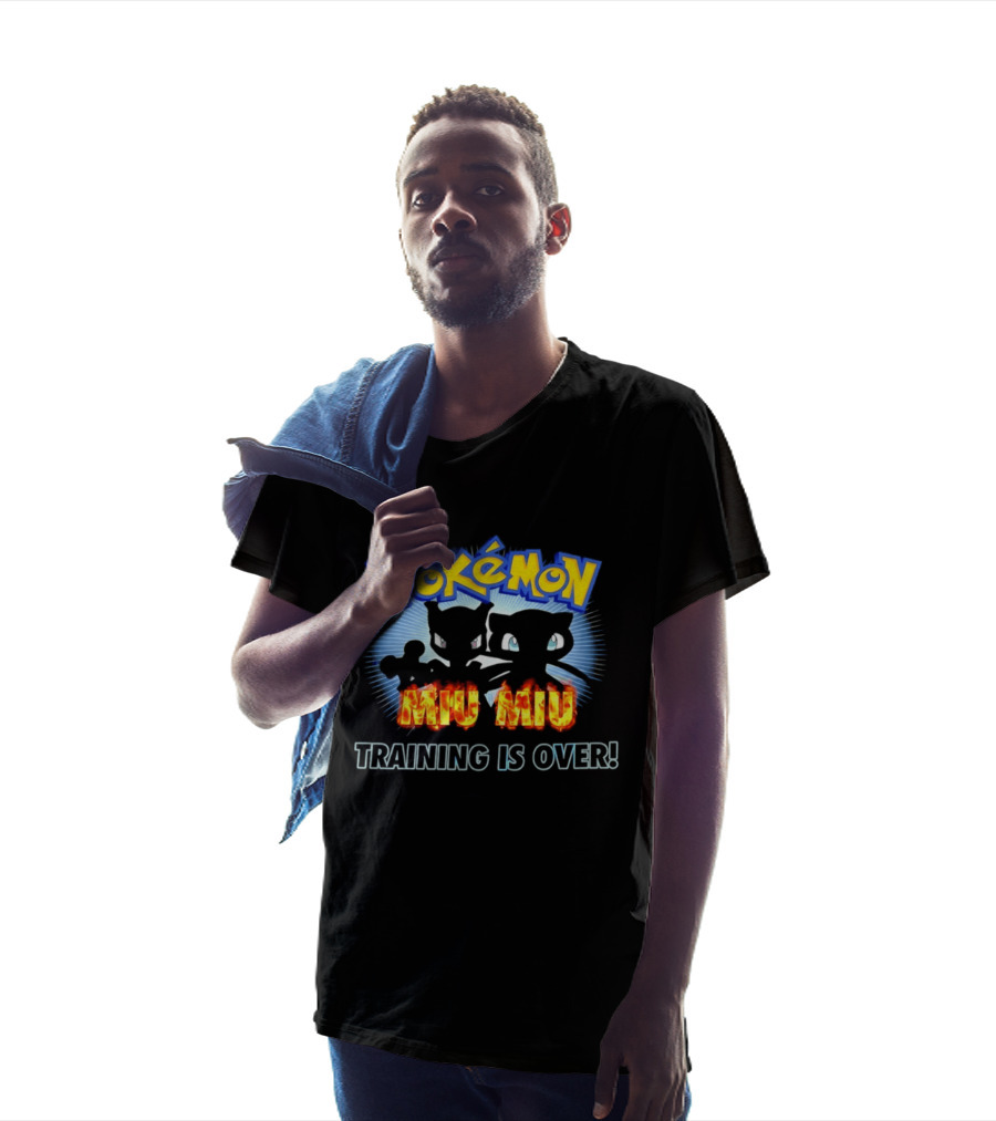 Pokémon Miu Miu Training Is Over Iconic Characters Fire T-Shirt