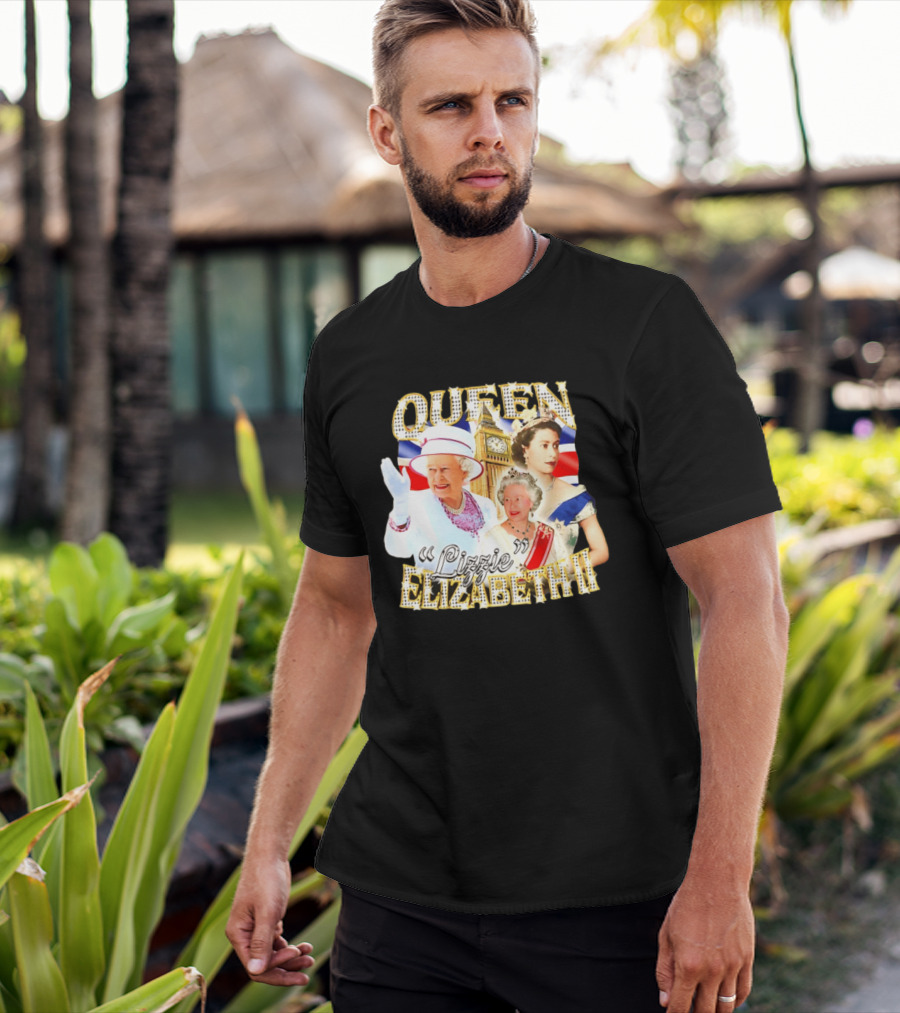 Queen Elizabeth II Lizzie 90s Bootleg Iconic Royal T-Shirt