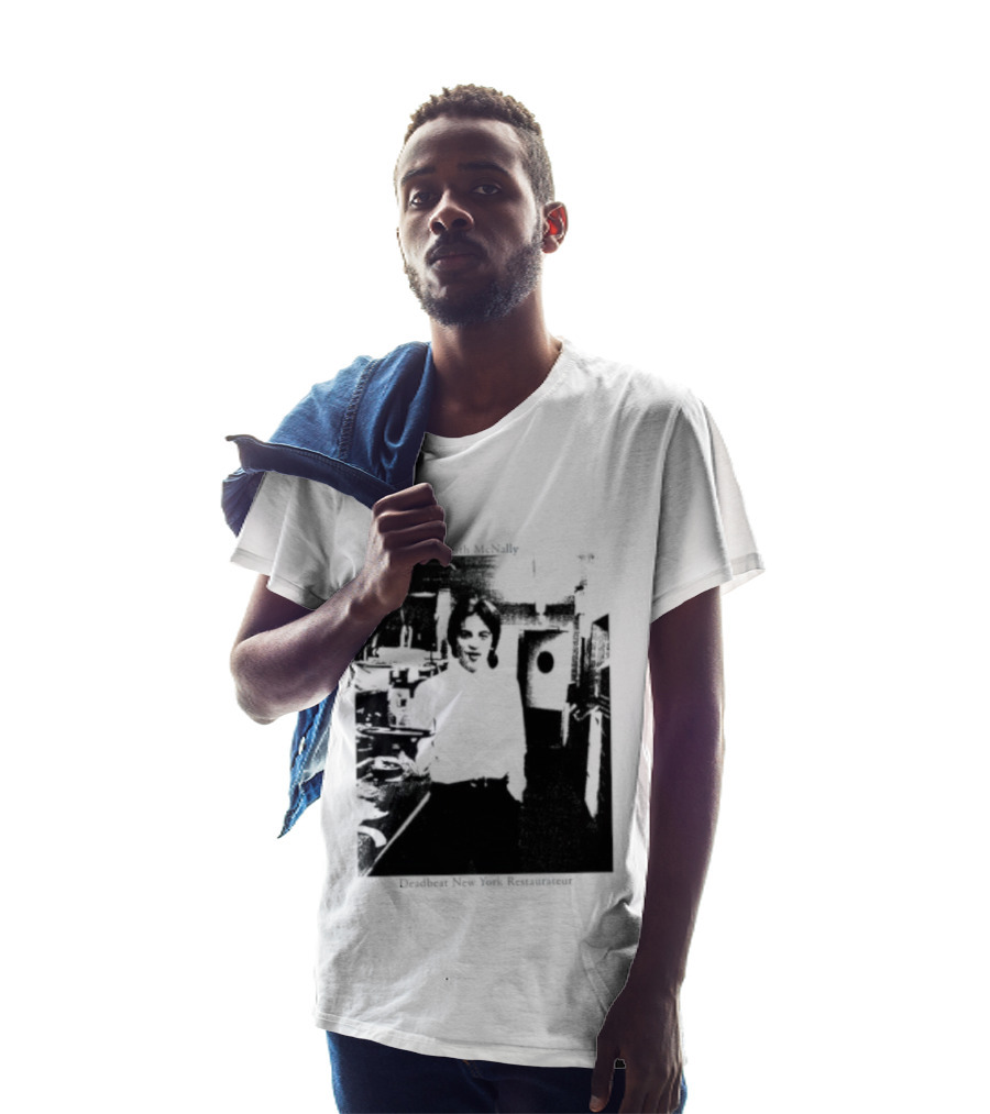 Keith McNally Dead Beat New York Restaurateur Black And White T-Shirt