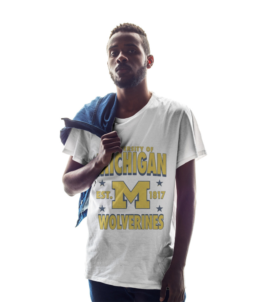 University Of Michigan Wolverines Est 1817 M T-Shirt