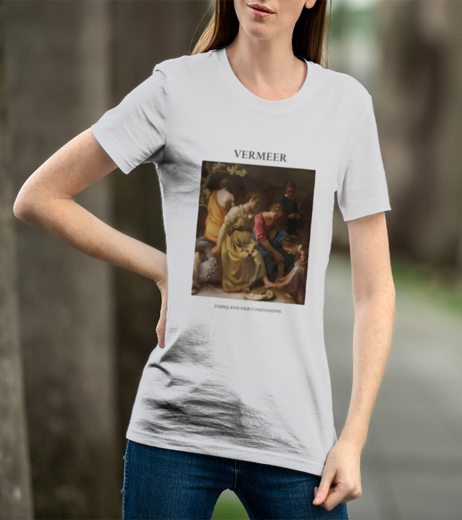 Vermeer Diana And Her Companions 1655 Gogh Company T-Shirt