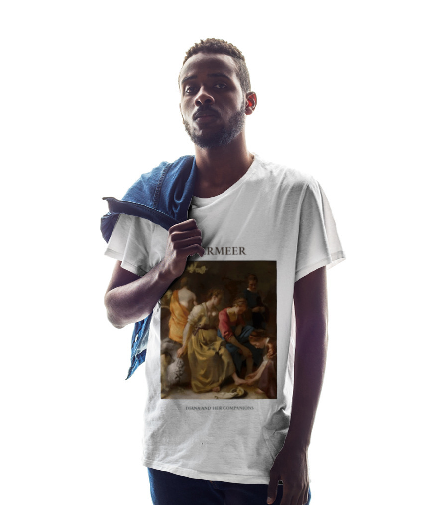 Vermeer Diana And Her Companions 1655 Gogh Company T-Shirt
