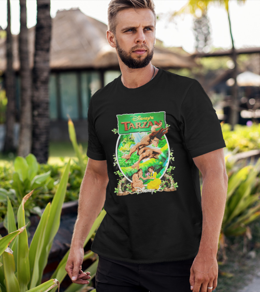 Disney's Tarzan Jungle Adventure Jane Animation Scene T-Shirt