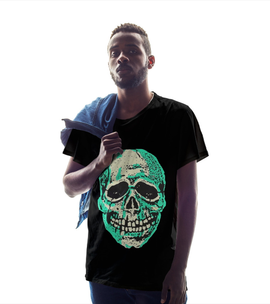 Halloween Trio Skull Spooky Gothic T-Shirt