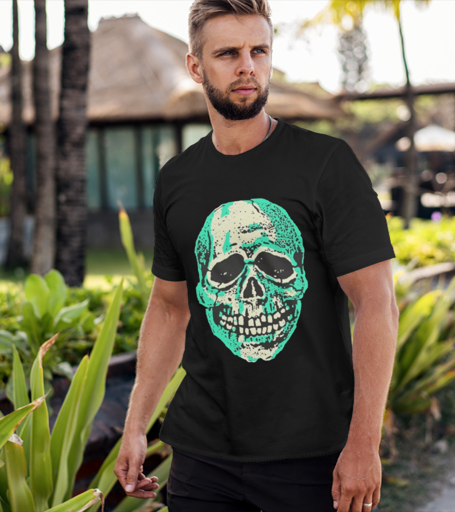 Halloween Trio Skull Spooky Gothic T-Shirt