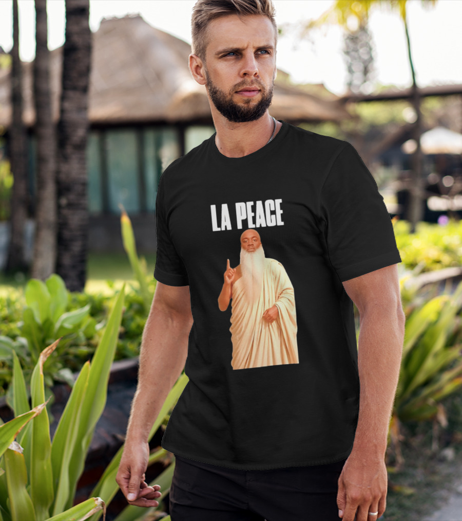 Kai Cenat La Peace Meme Togalike Robe And Beard T-Shirt