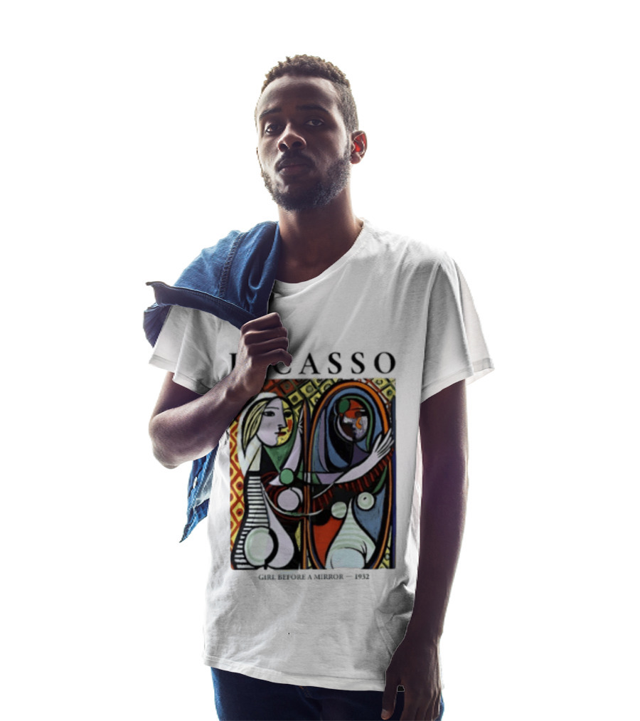 Pablo Picasso Girl Before A Mirror Painting T-Shirt