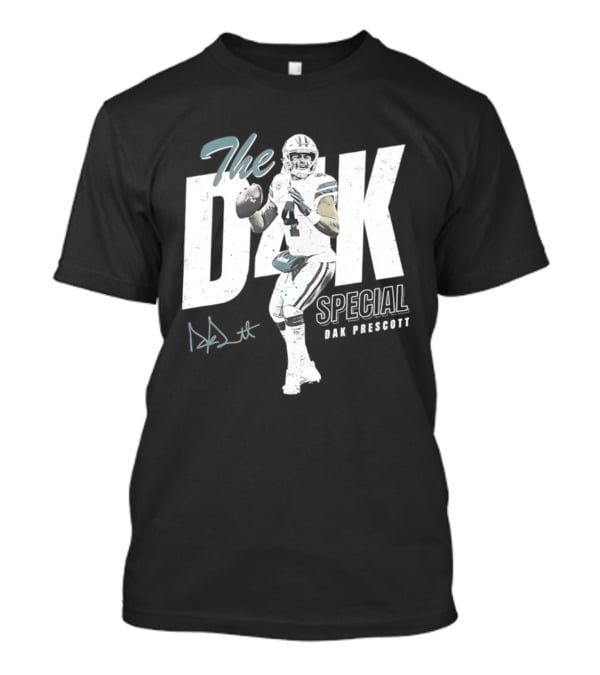 The D4k Special Dak Prescott Dallas Cowboys Football Player T-Shirt