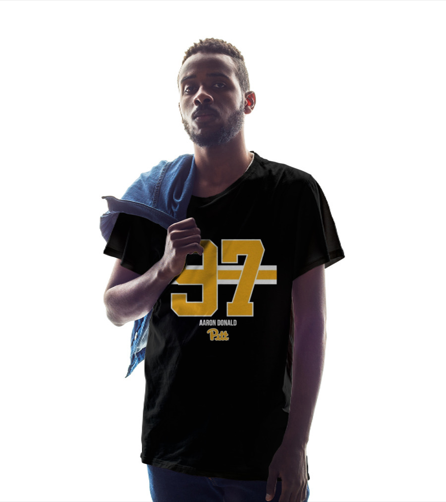 Aaron Donald 97 Pitt Panthers Football T-Shirt