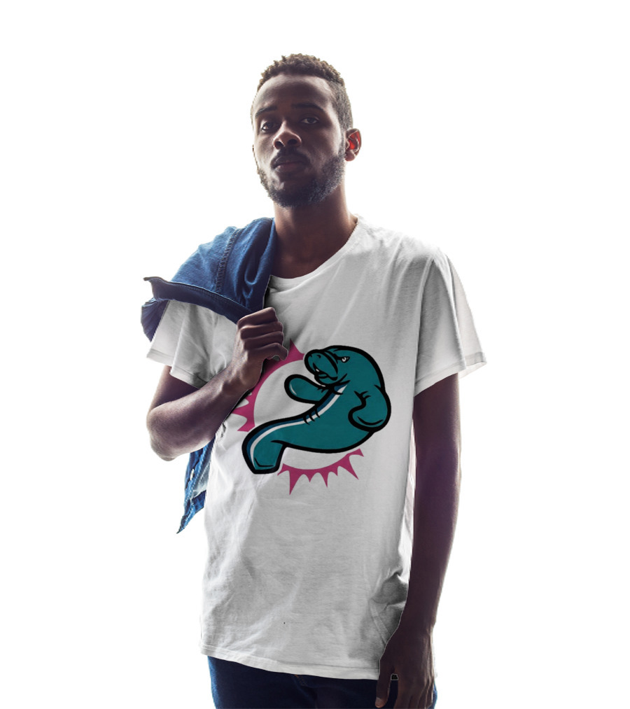 GTA VI Vice City Manatees Miami Dolphins Mashup T-Shirt