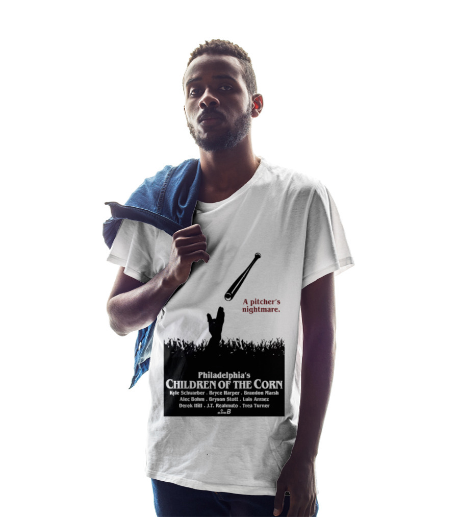 Philadelphia Phillies A Pitcher's Nightmare Children Of The Corn T-Shirt