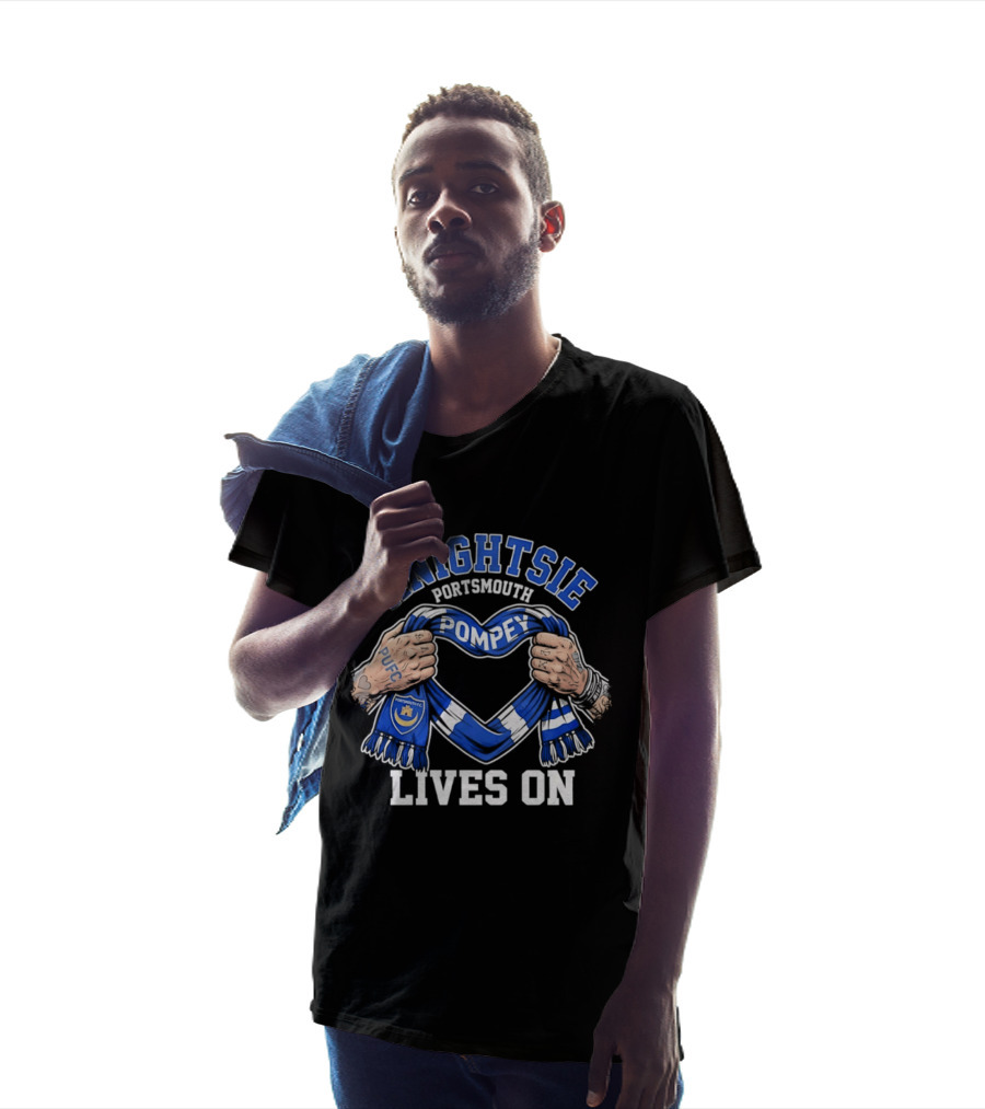 KNIGHTSIE Portsmouth PUFC Pompey Lives On T-Shirt