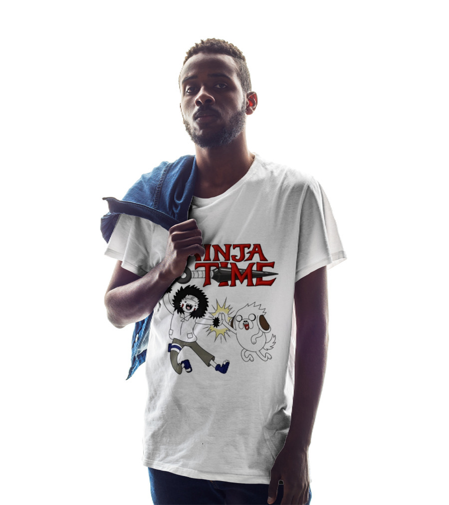 Ninja Time Kiba Inuzuka And Akamaru High Five Adventure T-Shirt