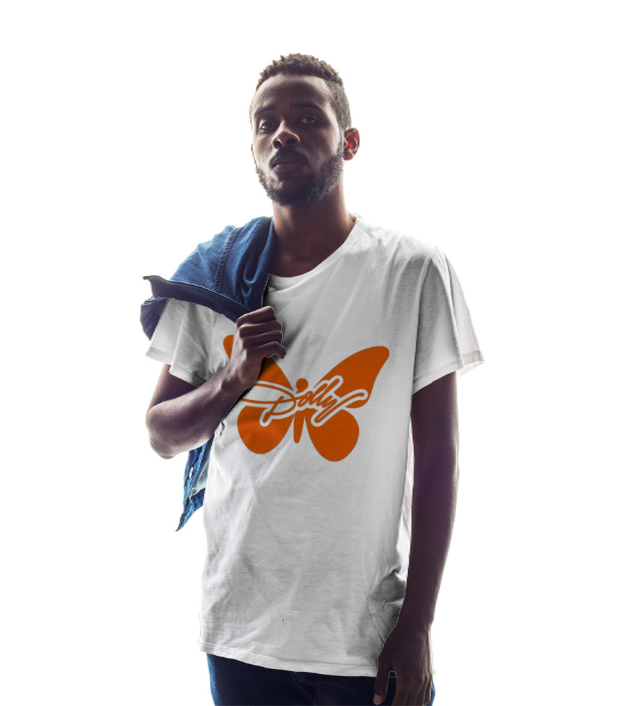 Dolly Parton Butterfly Orange Country Legend T-Shirt