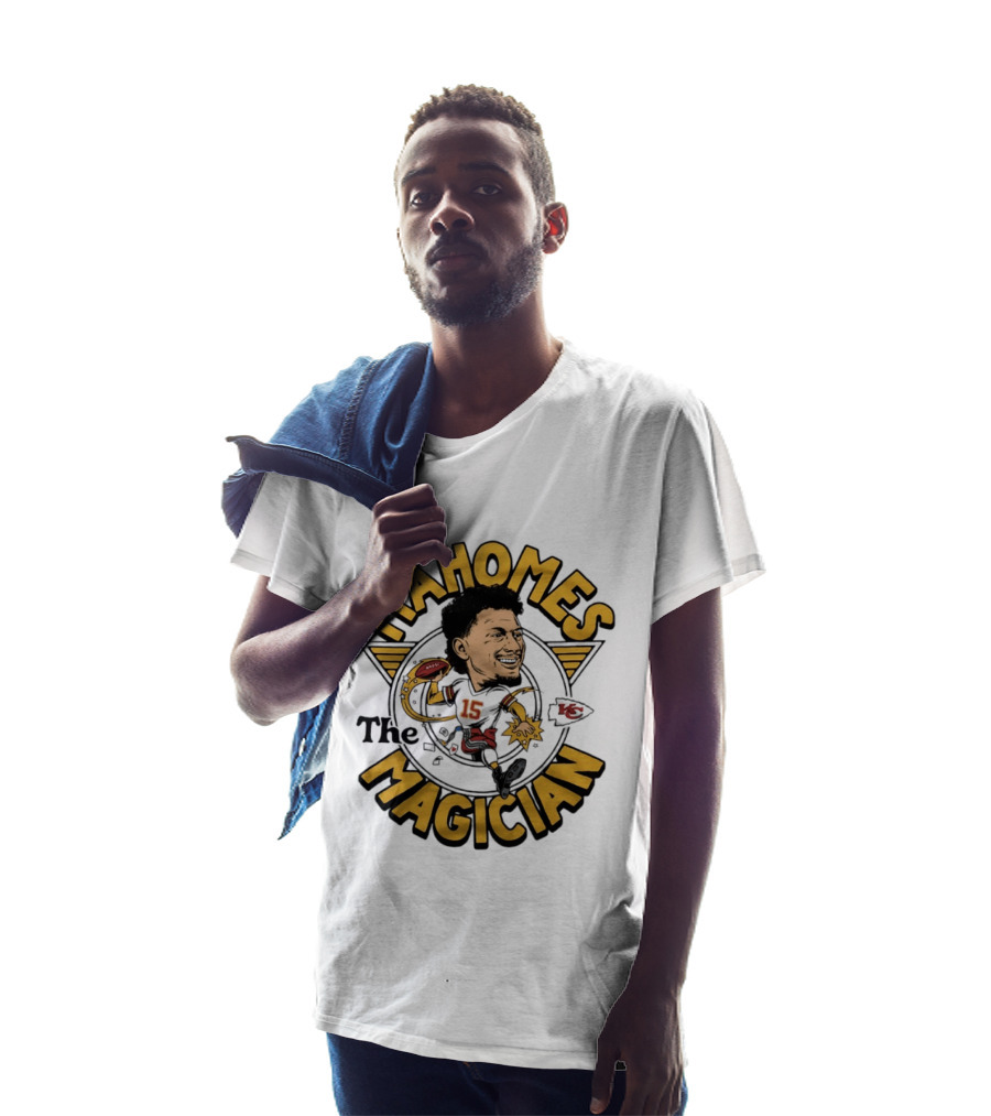 Mahomes Magician Kansas City Chiefs Caricature 15 T-Shirt