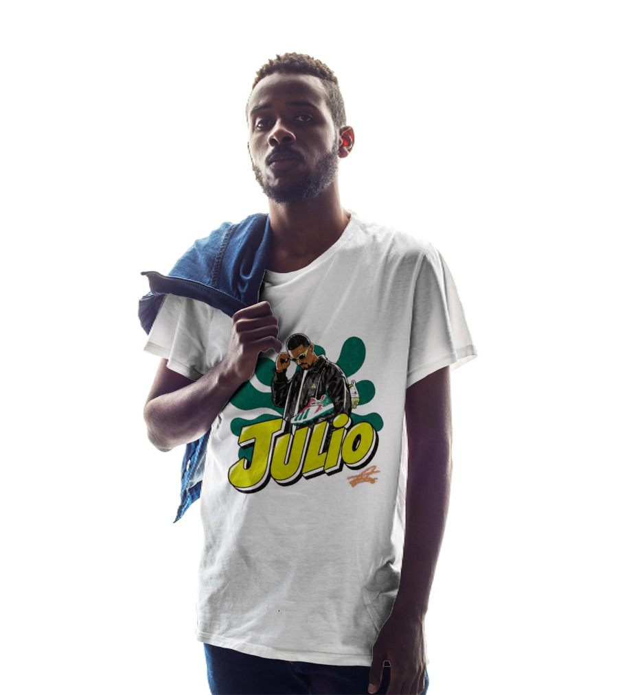 Julio Sneaker Style Hispanic Heritage Mariners T-Shirt