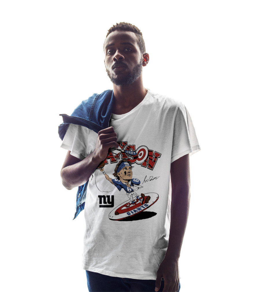 Jaxson New York Giants Football Caricature Ny Giants T-Shirt