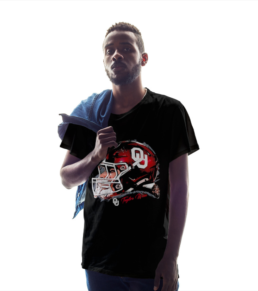 Oklahoma Sooners Football OU Helmet Taylor Wein T-Shirt