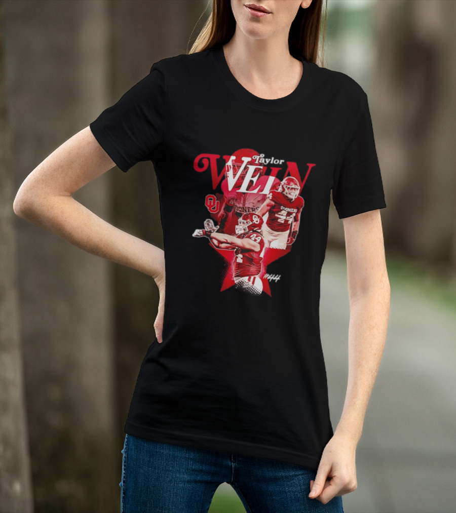 Taylor Wein Oklahoma Sooners Sooners Football OU 44 T-Shirt