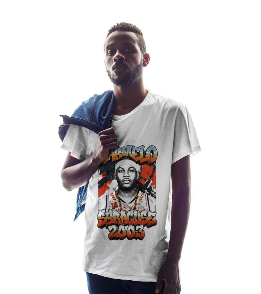 Carmelo Syracuse 2003 Basketball T-Shirt