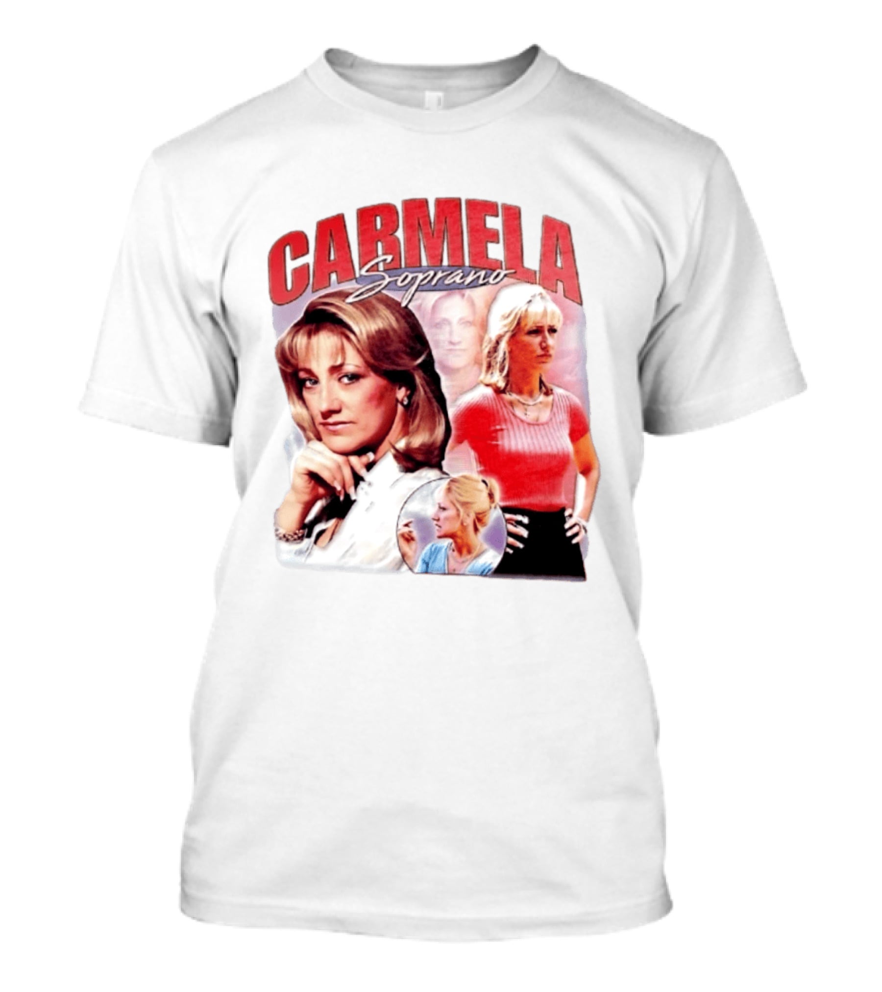 Carmela Soprano Character Collage T-Shirt