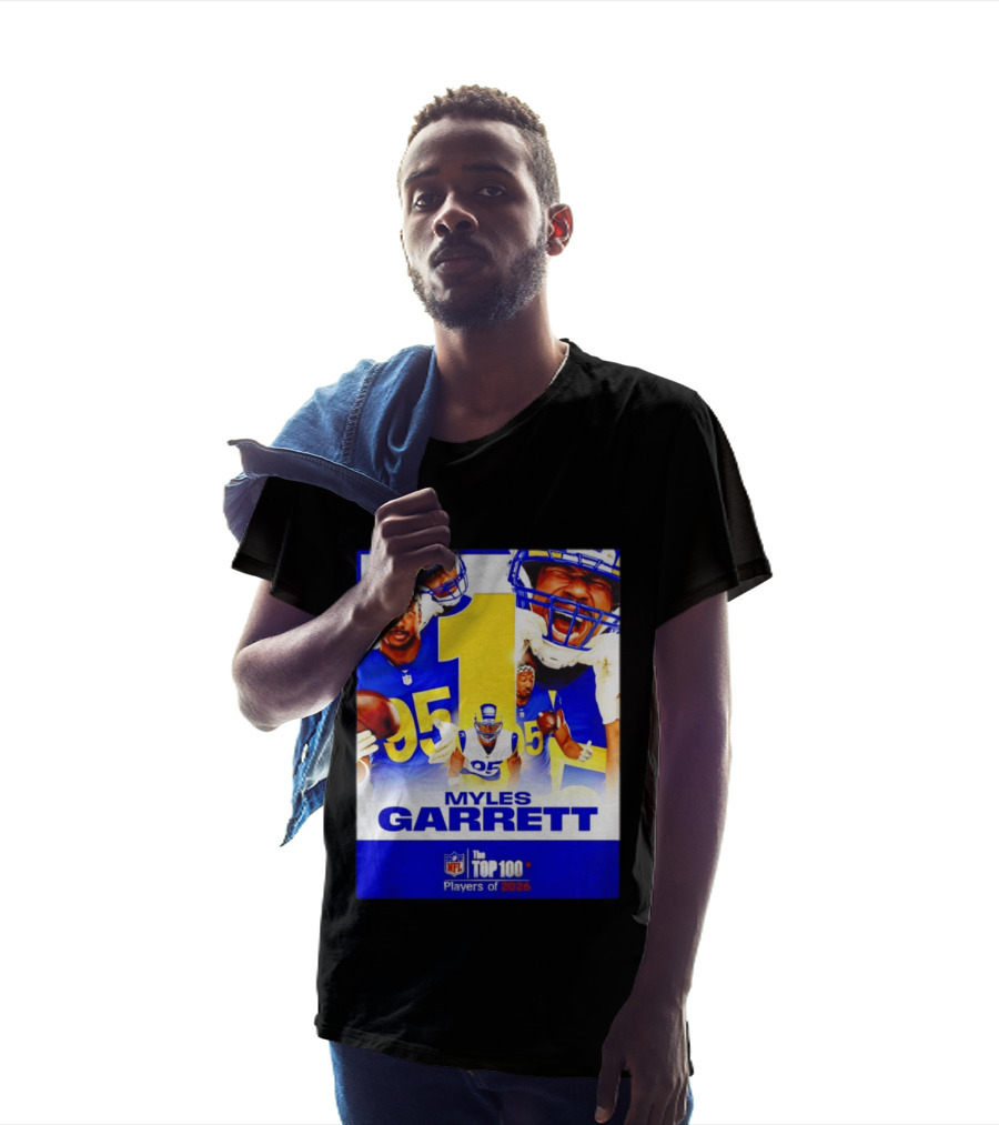 Myles Garrett Rams NFL Top 100 Players 2026 T-Shirt
