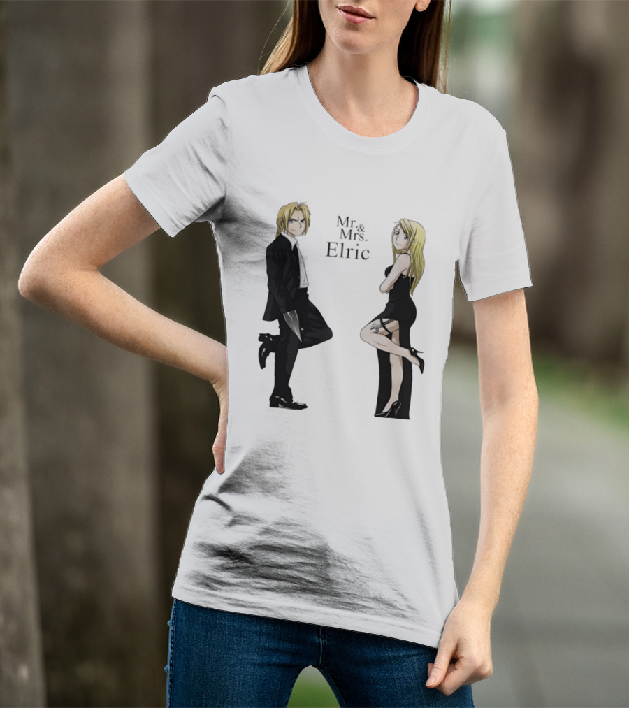 Edward Elric And Winry Rockbell Mr. And Mrs. Elric T-Shirt