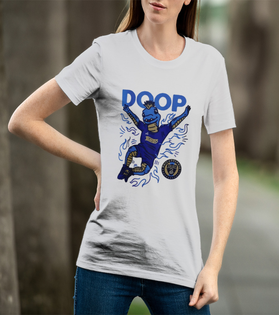Philadelphia Union Phang Doop Celebration Bimbo Soccer T-Shirt