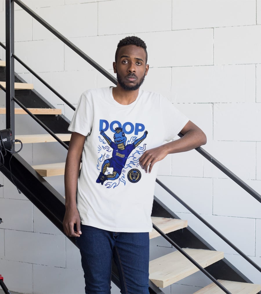 Philadelphia Union Phang Doop Celebration Bimbo Soccer T-Shirt