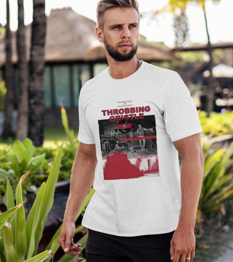 Throbbing Gristle T.G. Industrial Music From The Death Factory T-Shirt