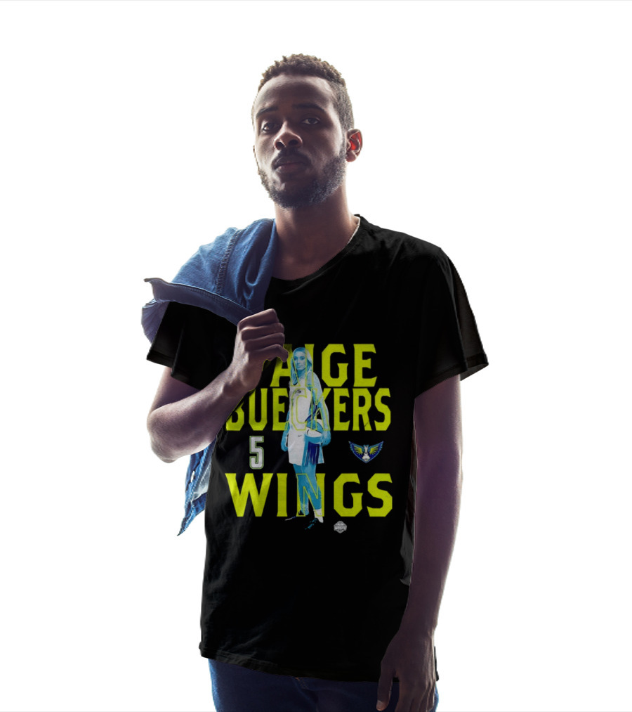 Paige Bueckers 5 Wings Player Stance T-Shirt