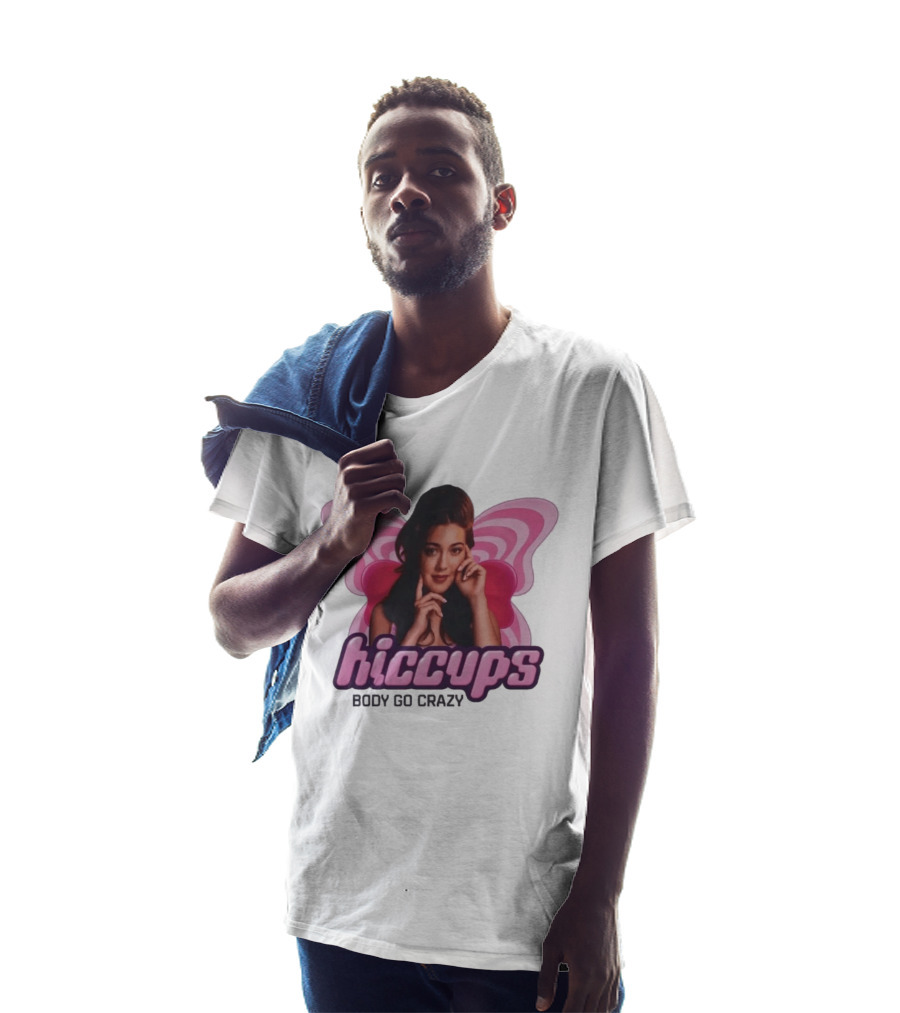 Hiccups Body Go Crazy Pink Butterfly Wings T-Shirt