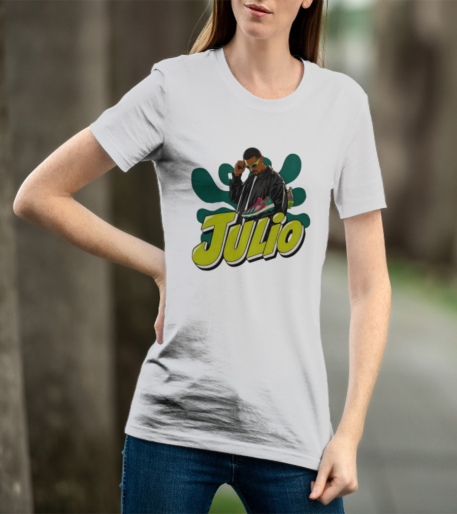 Seattle Mariners Julio Rodriguez Sneaker T-Shirt