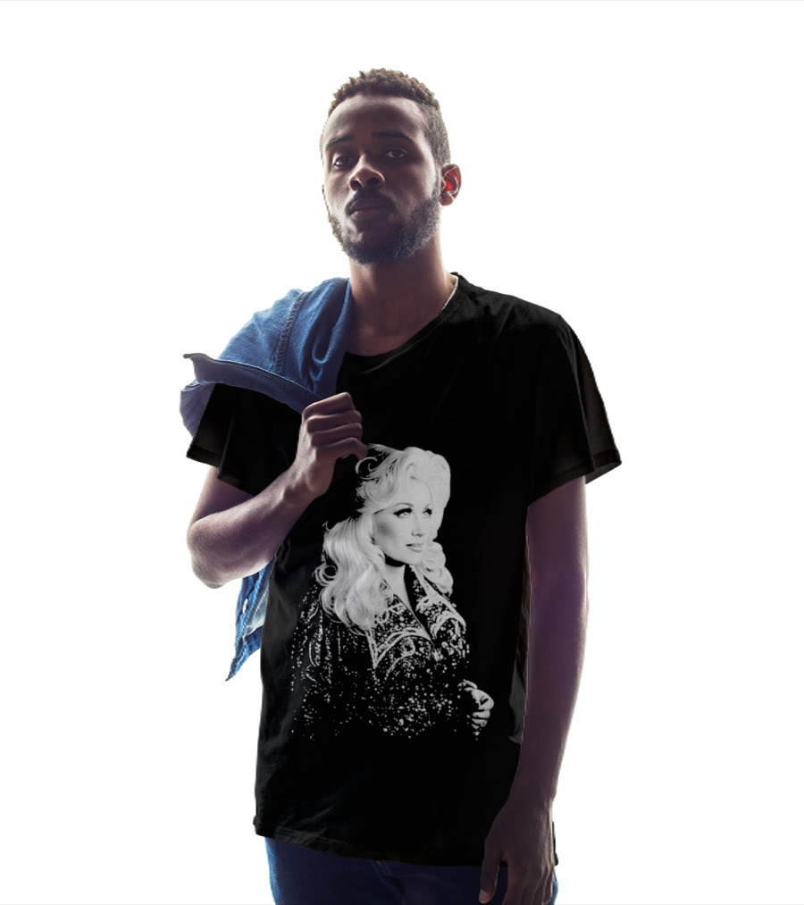 Glamorous Dolly Parton Vintage Style Image T-Shirt