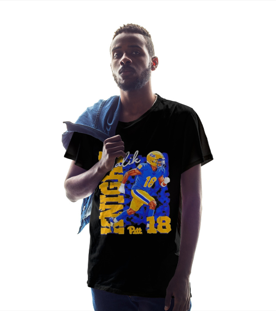 Malik Knight 18 Pitt Panthers Football Player T-Shirt