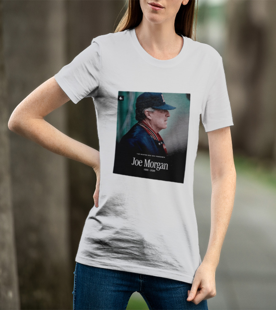 Boston Red Sox Honor Joe Morgan 1930 2026 MLB Memoriam T-Shirt
