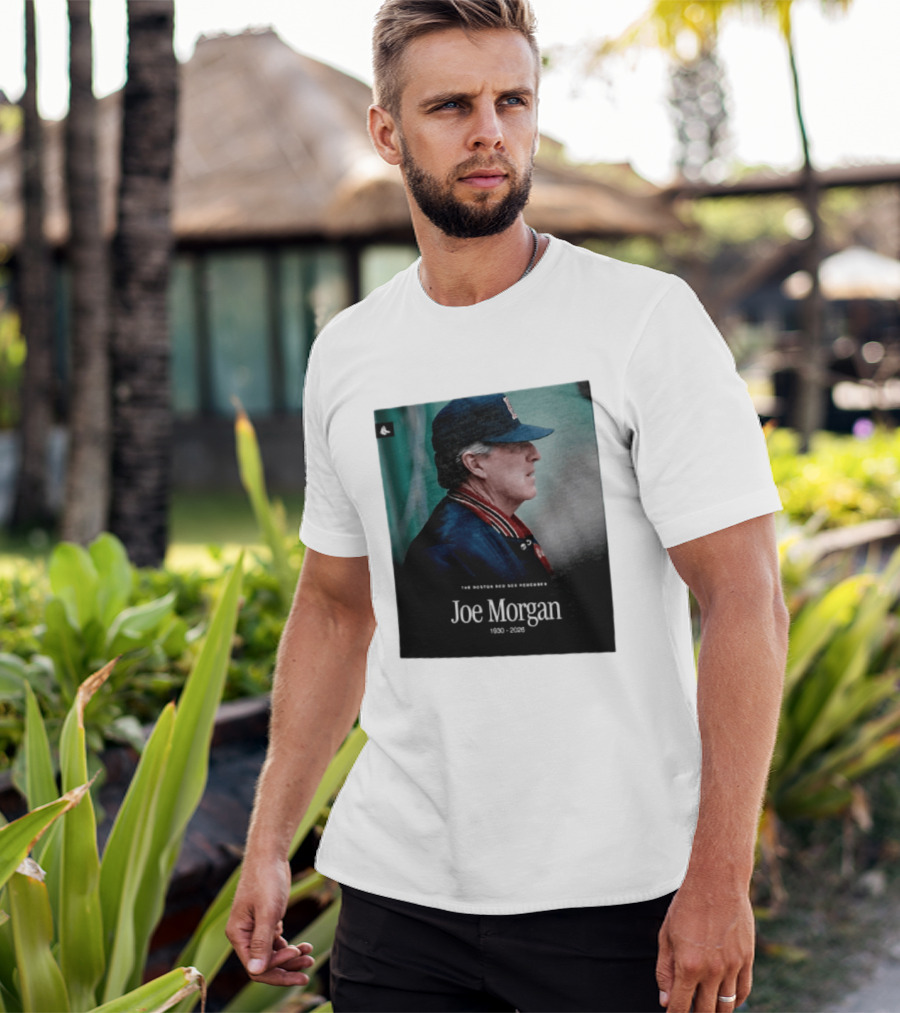 Boston Red Sox Honor Joe Morgan 1930 2026 MLB Memoriam T-Shirt