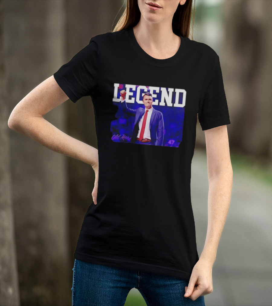 Charlie Kirk Old Row Legend 47 T-Shirt