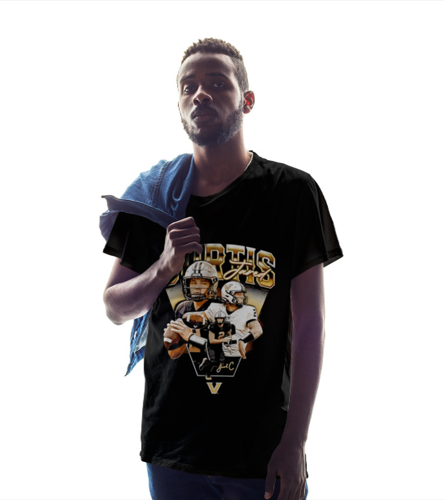 Curtis Jared Vanderbilt Commodores NCAA Football Star Quarterback T-Shirt