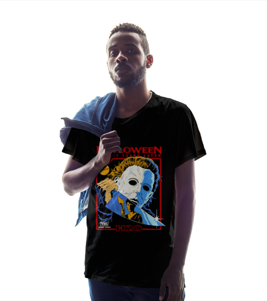 Halloween Twenty Years Later H20 Michael Myers Laurie Strode T-Shirt